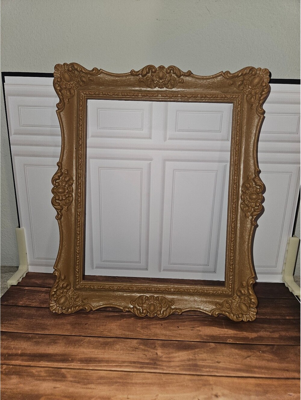 Set of two Vintage Ornate Gold Decorative Wall Mirror